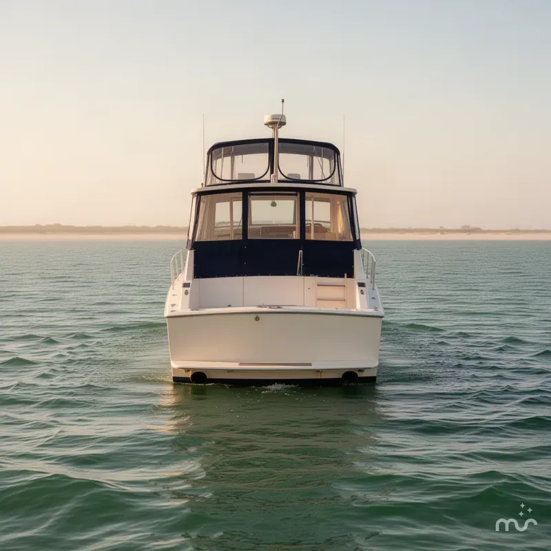 Slide: The Image of Chris-Craft 480 Corinthian 1986 - 3