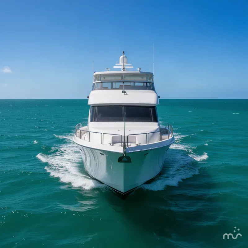 Slide: The Image of Hatteras 80 Motor Yacht 2007 - 1