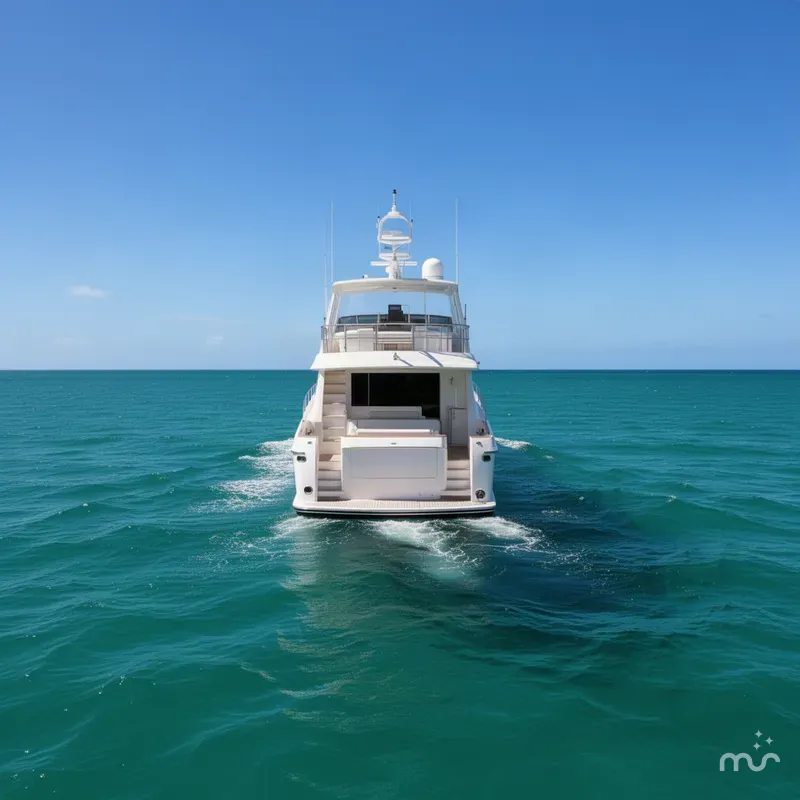 Slide: The Image of Hatteras 80 Motor Yacht 2007 - 2