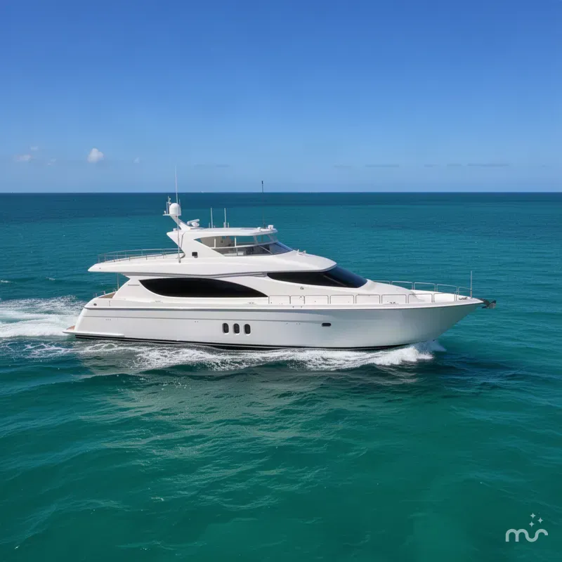 Slide: The Image of Hatteras 80 Motor Yacht 2007 - 3