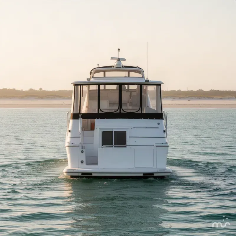 Slide: The Image of Carver Yachts 444 Cockpit Motor Yacht 2003 - 2