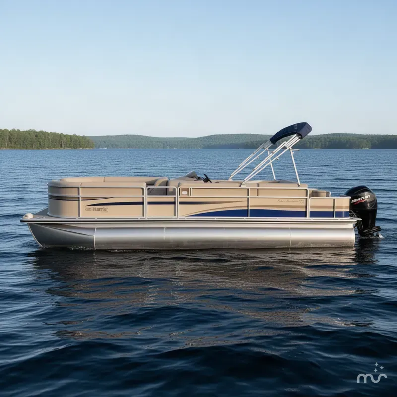 Slide: The Image of Harris 230 & 2025 115HP Mercury Pro XS 4Stroke 2006 - 1