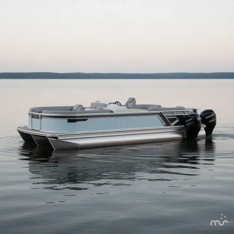 The Image of Avalon LSZ 23' Cruise Rear Bench Triple-Toon 2027 - 0