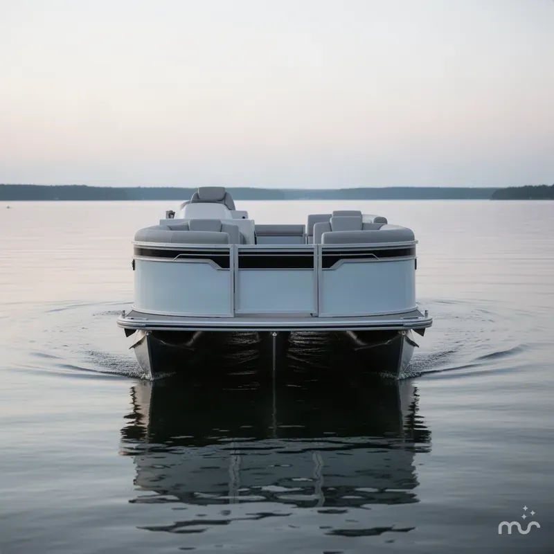Slide: The Image of Avalon LSZ 23' Cruise Rear Bench Triple-Toon 2027 - 1