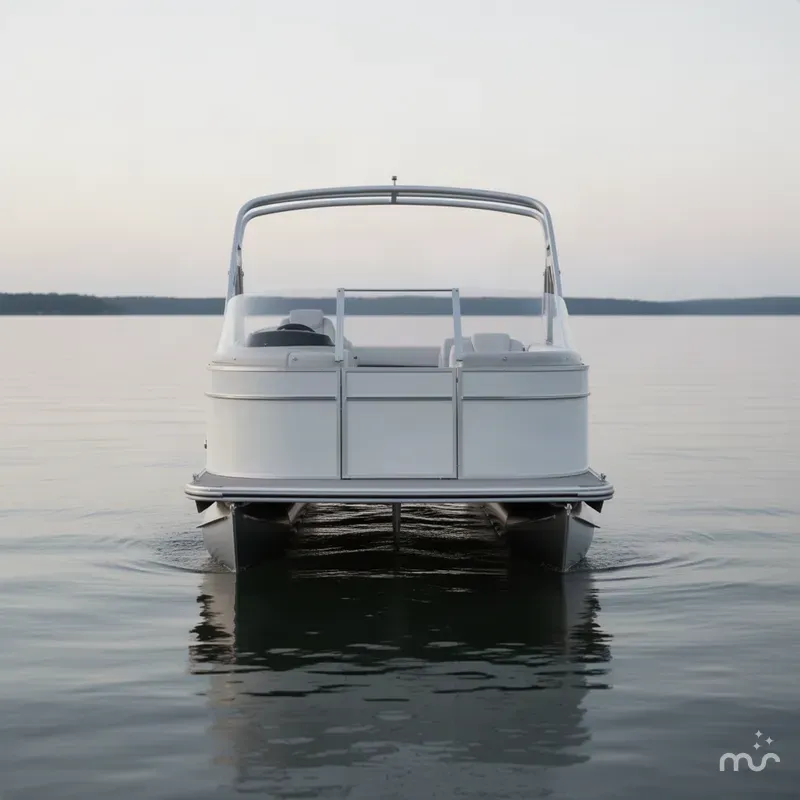 Slide: The Image of Avalon Catalina 25' Flex Lounge Windshield Triple-Toon 2027 - 1