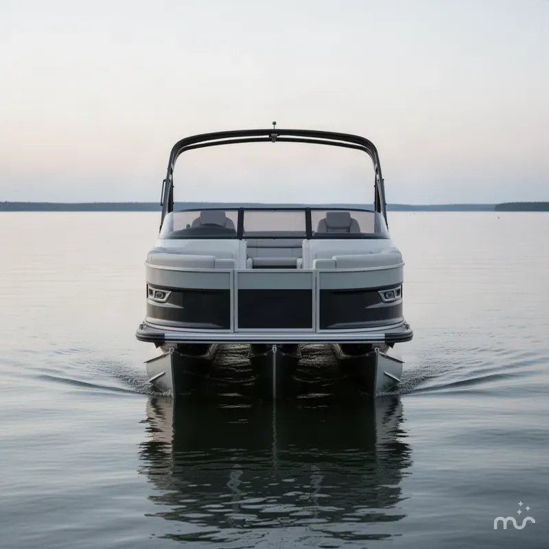 Slide: The Image of Avalon Excalibur LTD 27' Flex Lounge Windshield Triple-Toon 2027 - 1