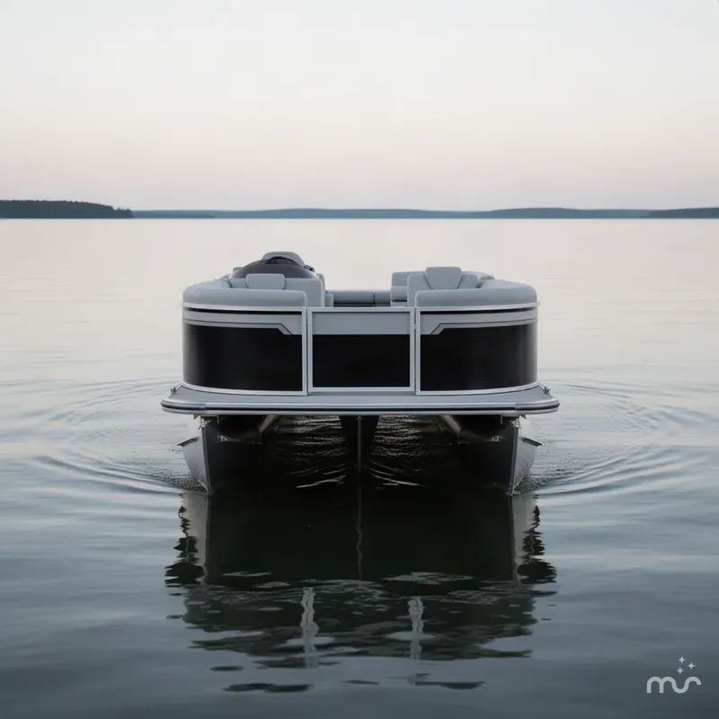 Slide: The Image of Avalon Venture 85 PROMO 23' Versatile Rear Bench 2027 - 1