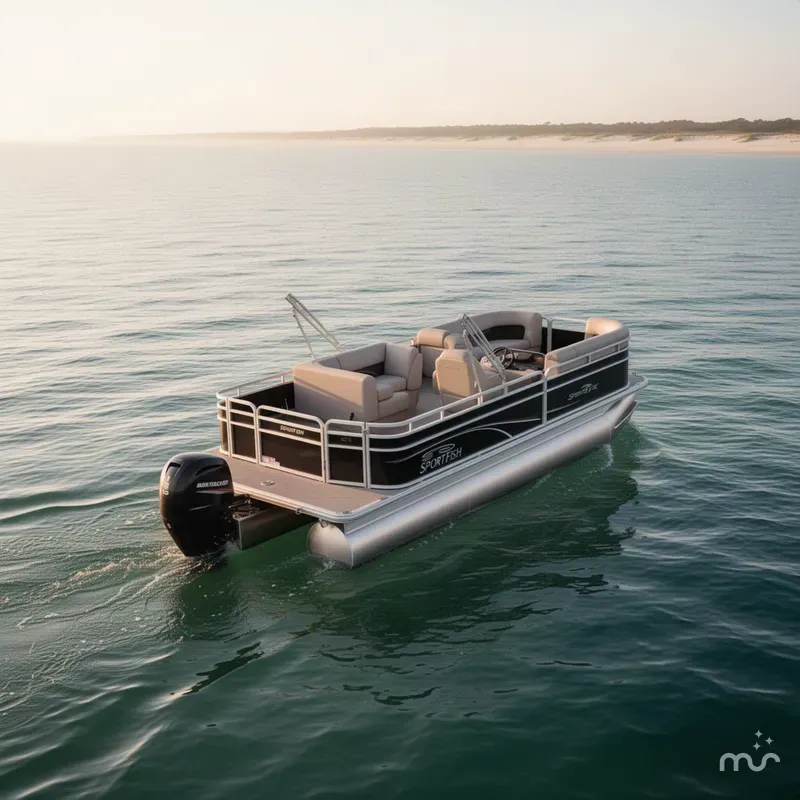 Slide: The Image of Sun Tracker SportFish 22 DLX 2027 - 2