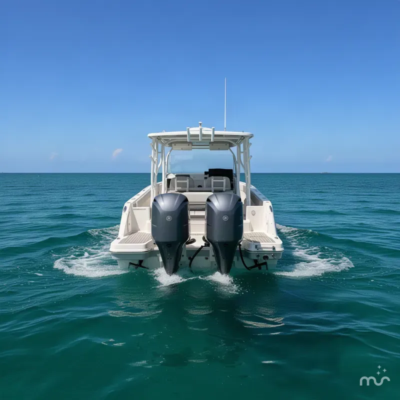 Slide: The Image of Robalo R317 Dual Console 2019 - 1