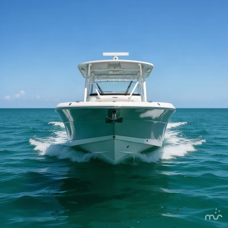 Slide: The Image of Robalo R317 Dual Console 2019 - 2