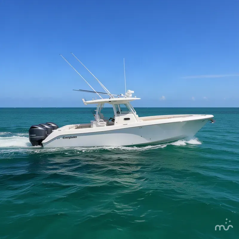 The Image of Everglades 350 Center Console 2011 - 0