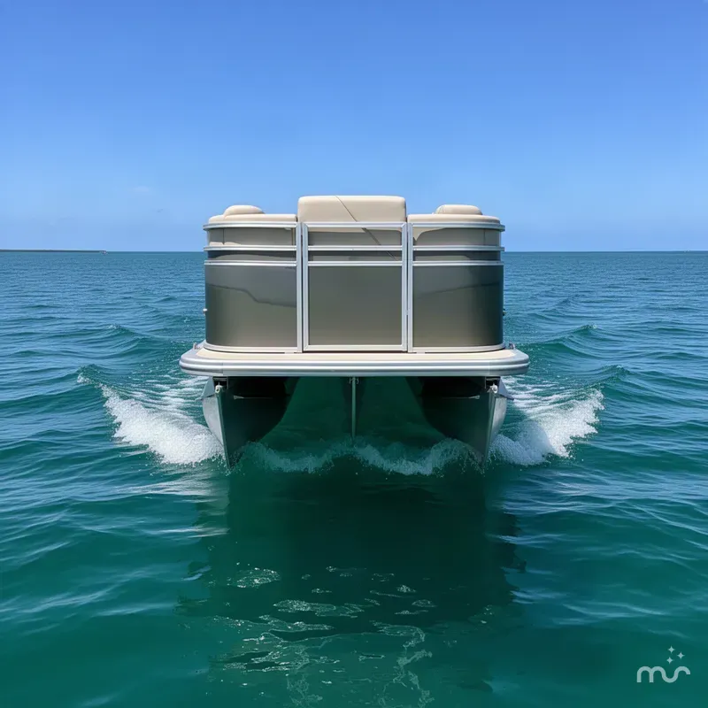 Slide: The Image of Avalon Venture 115HP AND TRAILER INCLUDED-USED 2025 - 2