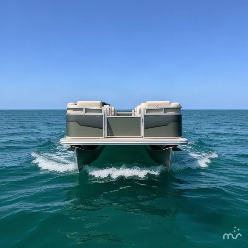 Slide: The Image of Avalon Venture 115HP AND TRAILER INCLUDED-USED 2025 - 1