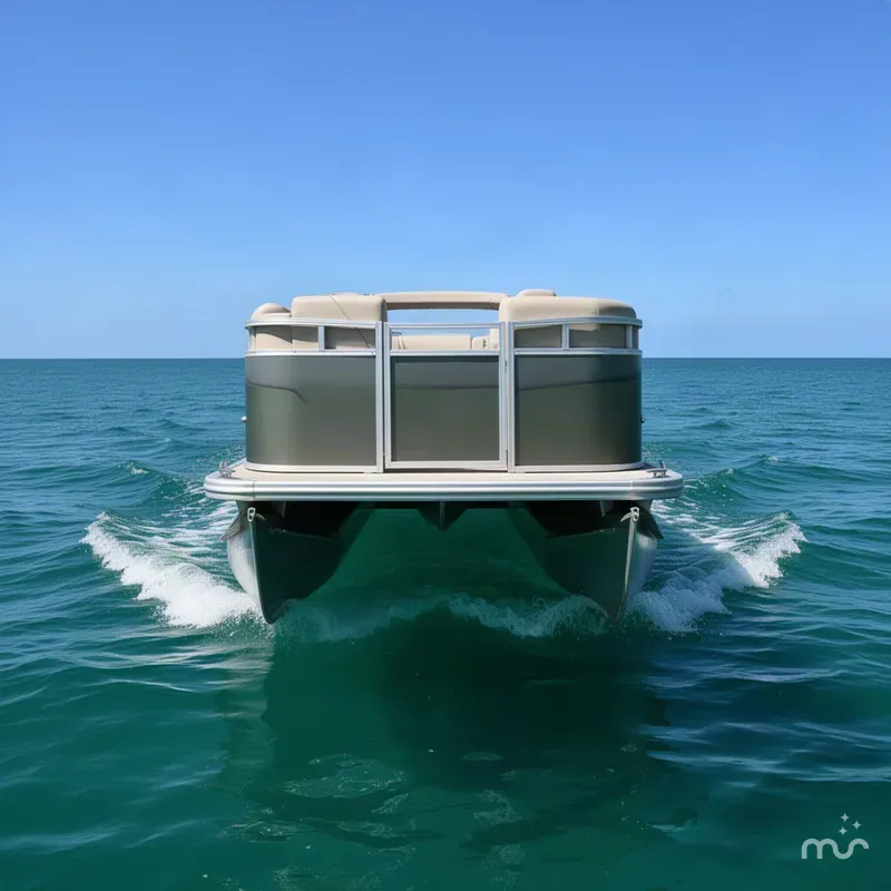 Slide: The Image of Avalon Venture 115HP AND TRAILER INCLUDED-USED 2025 - 2