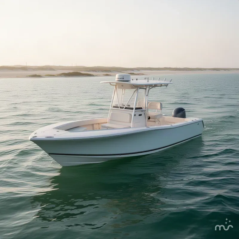 Slide: The Image of Regulator Marine 23 Forward Seating 2005 - 2
