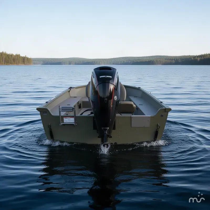 Slide: The Image of Lund 2075 Alaskan Tiller 2026 - 2
