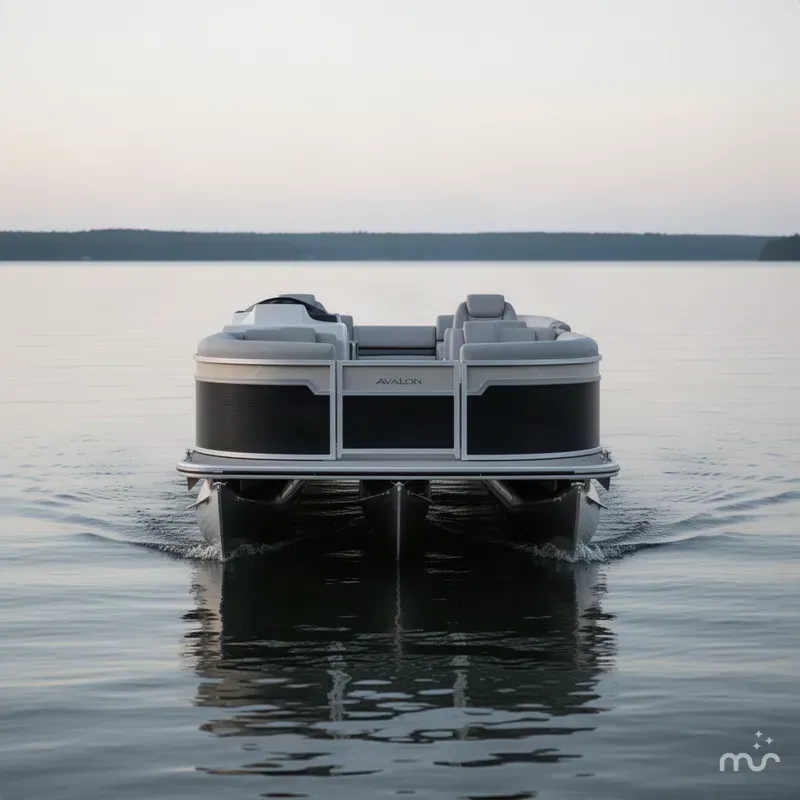 Slide: The Image of Avalon LSZ 25' Quad Lounge Shift Triple-Toon 2027 - 1