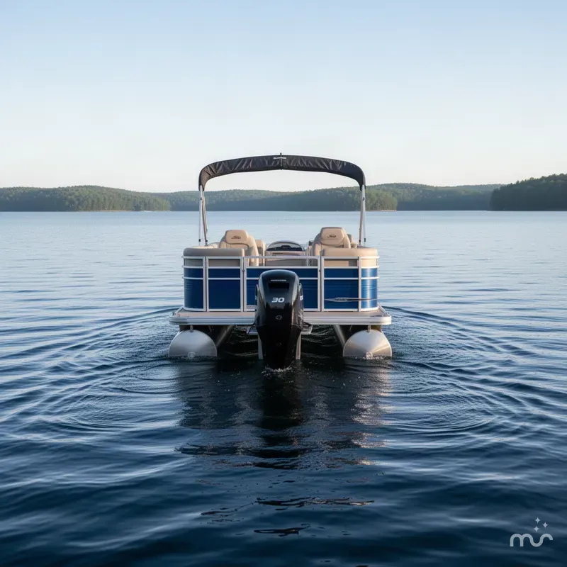 Slide: The Image of Sun Tracker Fishin' Barge 20 DLX 2027 - 2