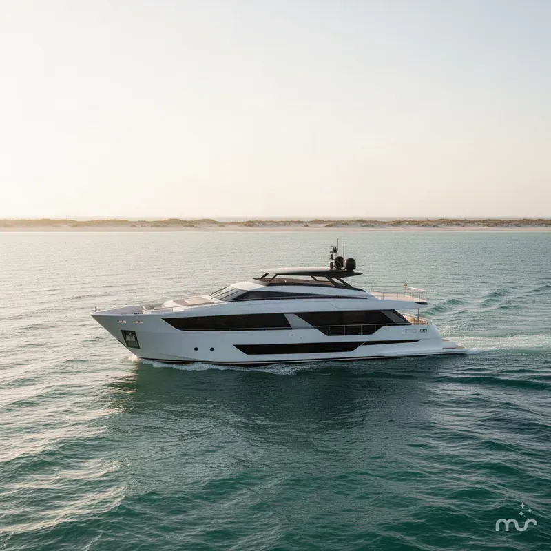 Slide: The Image of Ferretti 1000 2027 - 2