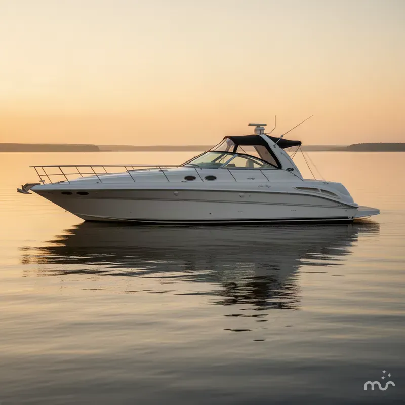 Slide: The Image of Sea Ray 410 Sundancer 2000 - 2
