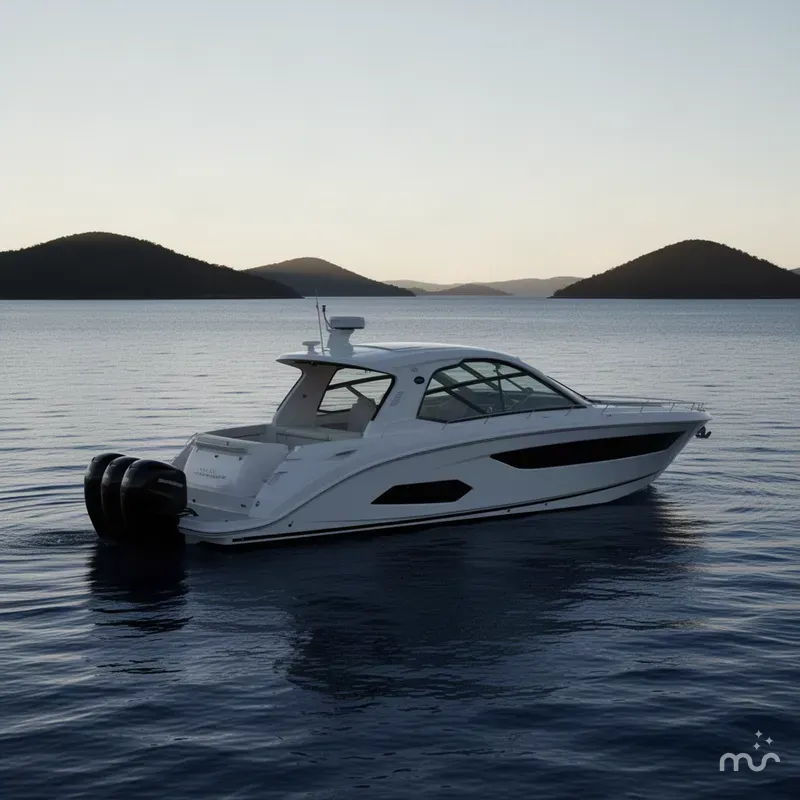 Slide: The Image of Sea Ray Sundancer 370 Outboard 2025 - 1