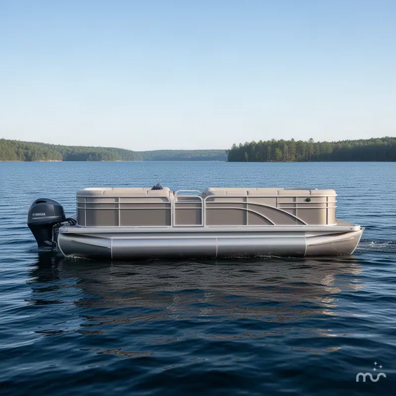 Slide: The Image of Bennington 21 SLX & 90HP Yamaha 4Stroke 2014 - 1