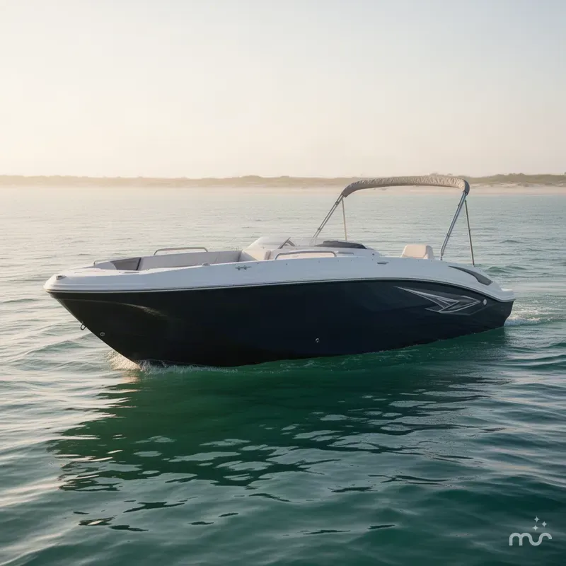 Slide: The Image of Hurricane Sundeck Sport 218 OB 2027 - 2