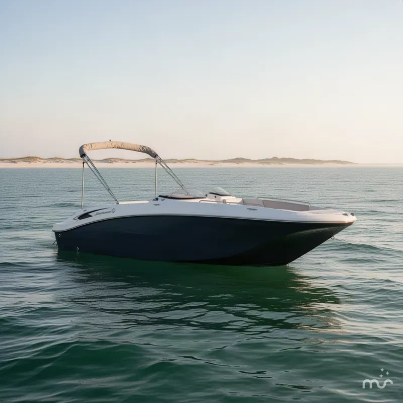 Slide: The Image of Hurricane Sundeck Sport 218 OB 2027 - 4