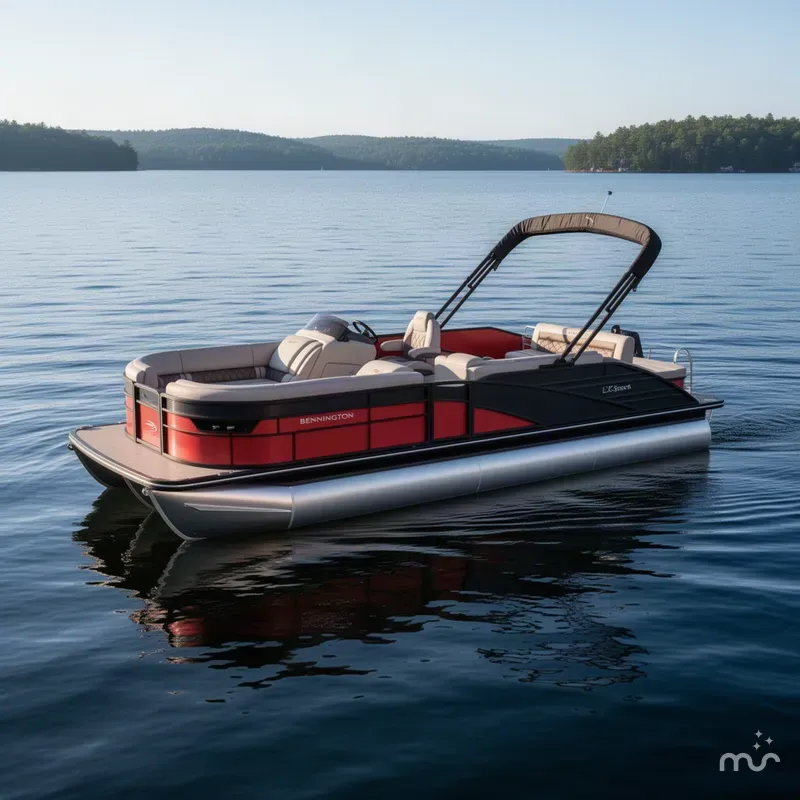 Slide: The Image of Bennington LX Sport Swingback 22 LXSSB 2027 - 2