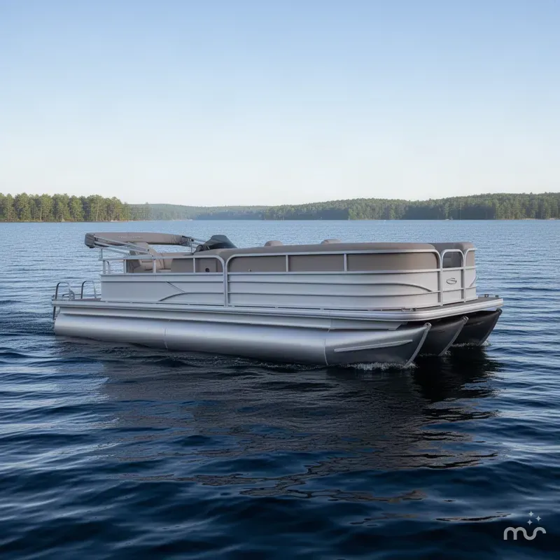 The Image of Sun Tracker Party Barge 22 DLX 2016 - 0