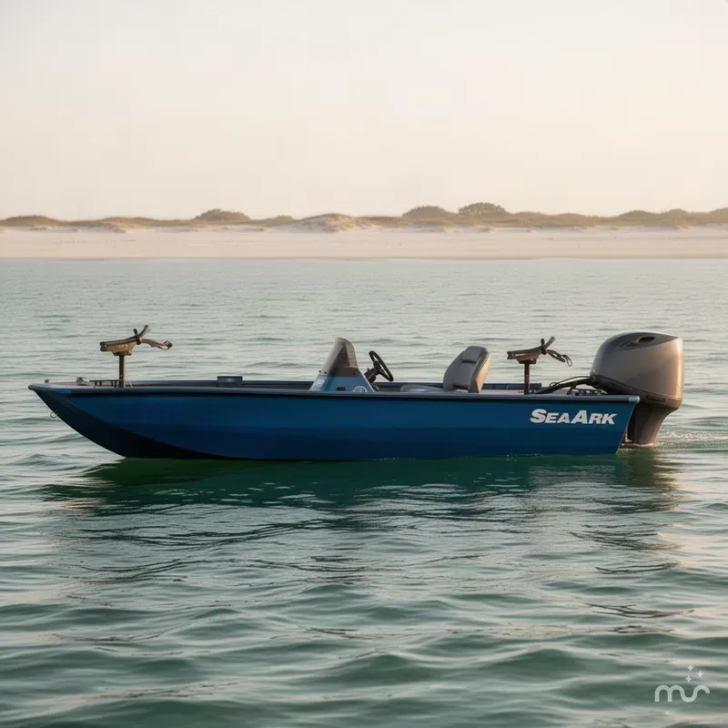 Slide: The Image of SeaArk Shadow 18T Center Console 2027 - 2