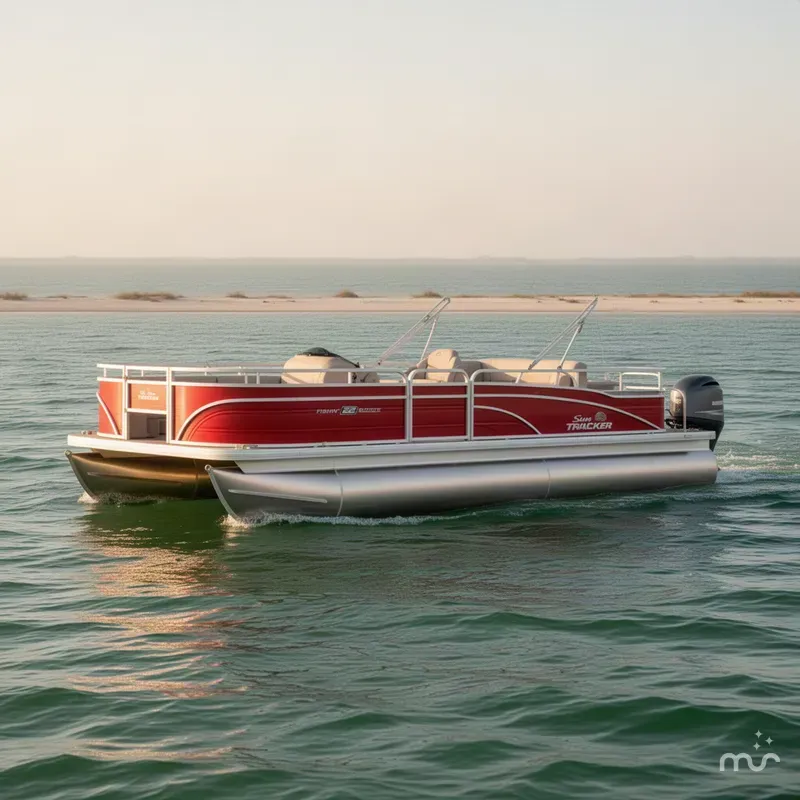 The Image of Sun Tracker Fishin' Barge 22 DLX 2027 - 0
