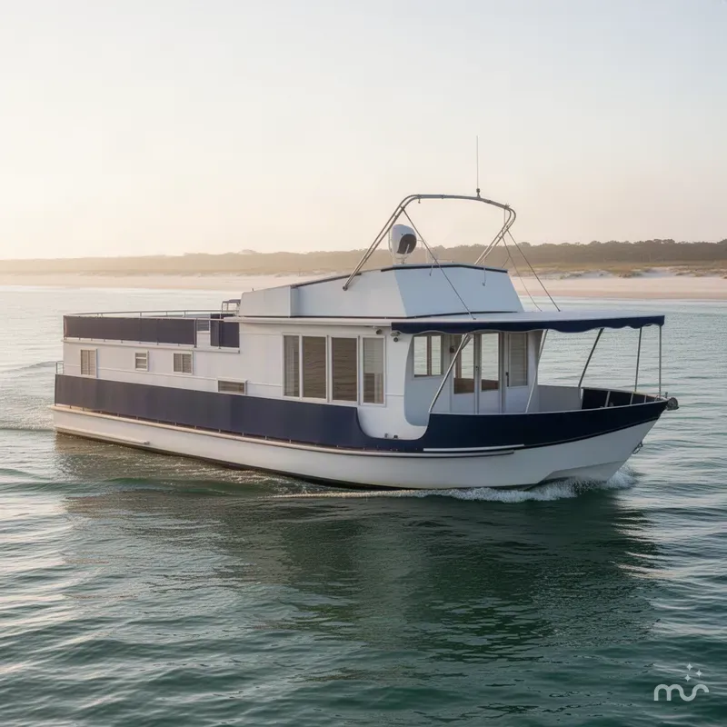 The Image of Lazy Days Houseboat 1976 - 0