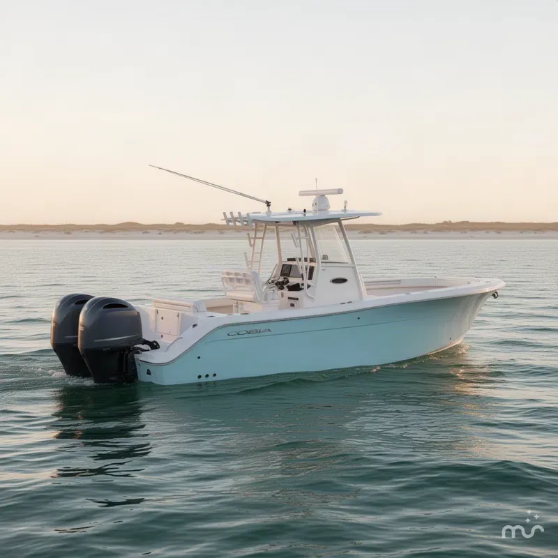 Slide: The Image of Cobia 301 Center Console 2018 - 2