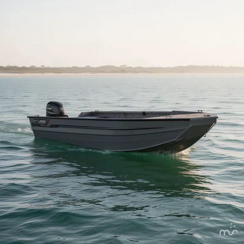 The Image of Excel Viper F4 1860 VIPER -75HP AND GALV TRAILER 2027 - 0
