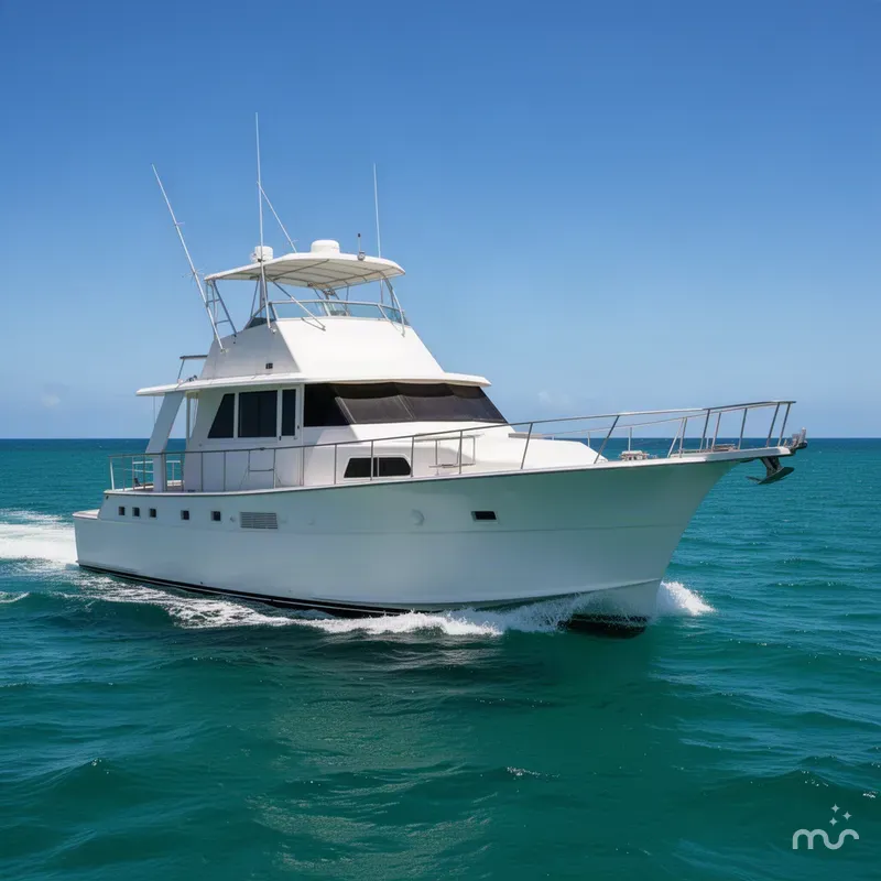 The Image of Hatteras 58 Yacht Fisherman 1973 - 0