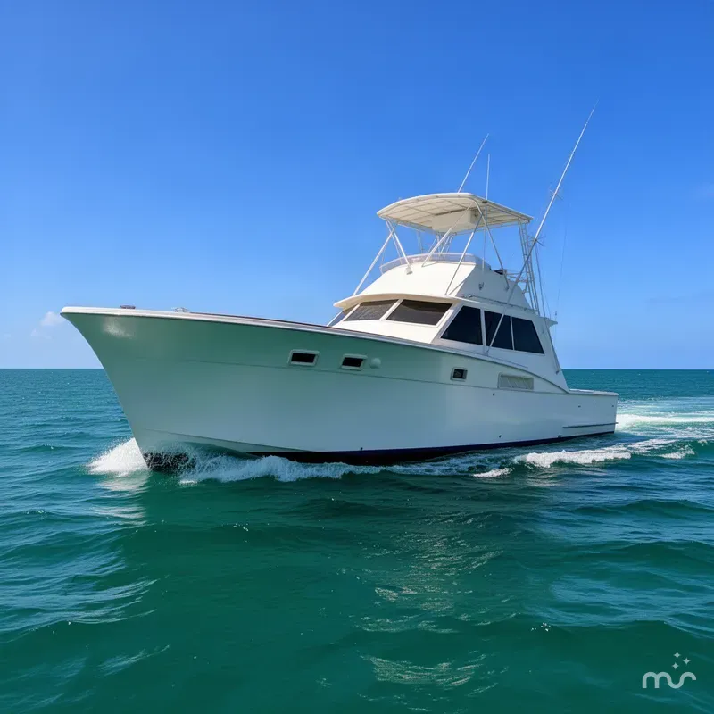 Slide: The Image of Hatteras 45 Convertible 1971 - 1