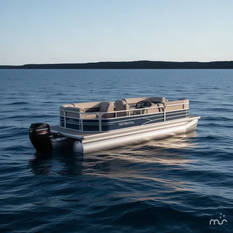 The Image of Sun Tracker Party Barge 20 DLX 2019 - 0