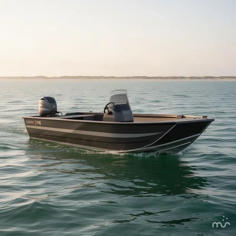 The Image of Excel Viper F4 1860 VIPER -75HP AND GALV TRAILER 2027 - 0