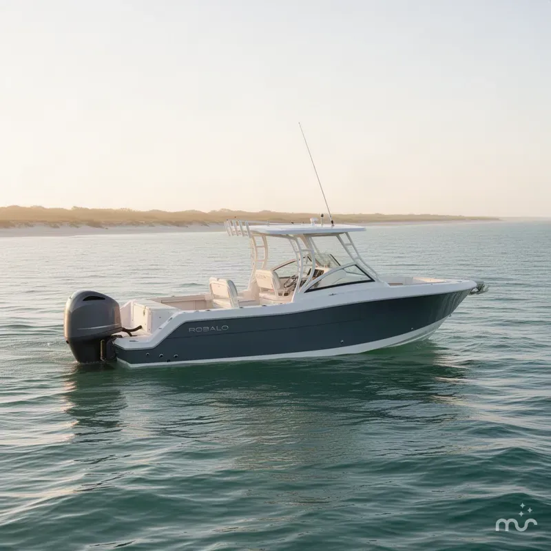 Slide: The Image of Robalo R247 Dual Console 2019 - 1