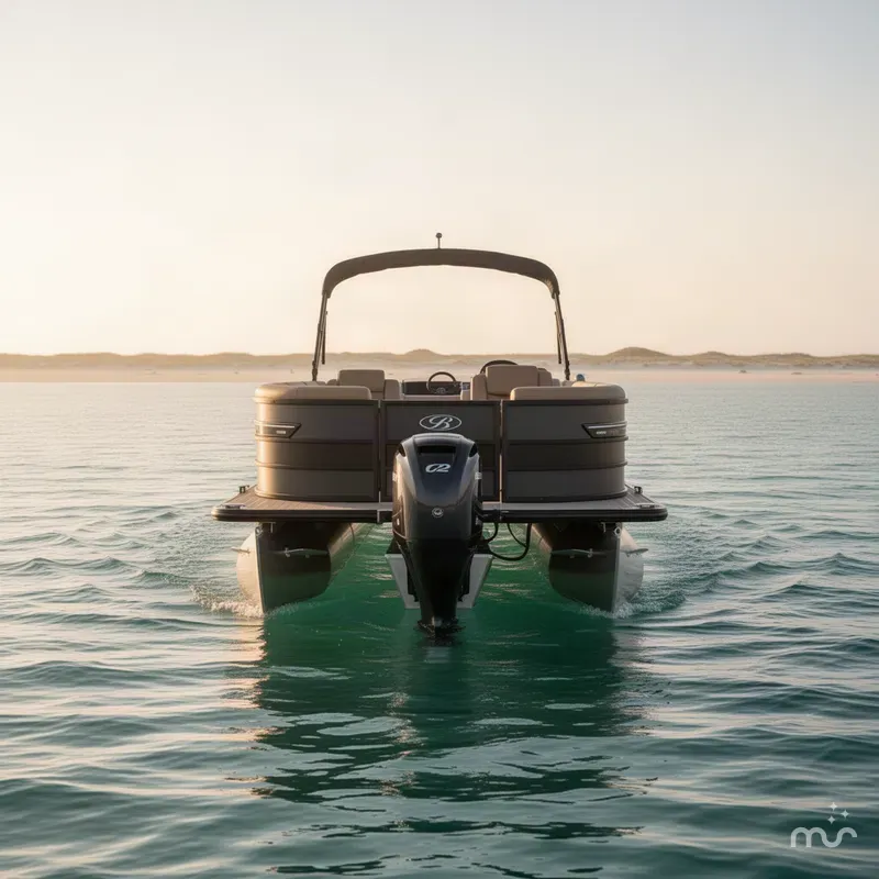 Slide: The Image of Bentley Pontoons Elite 253 Admiral 2027 - 2