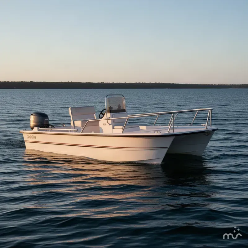 Slide: The Image of Twin Vee 17 Fisherman 2005 - 4