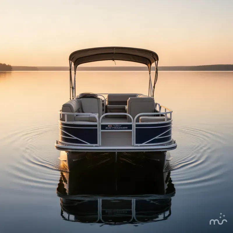 Slide: The Image of Sun Tracker Fishin' Barge 22 DLX 2020 - 1