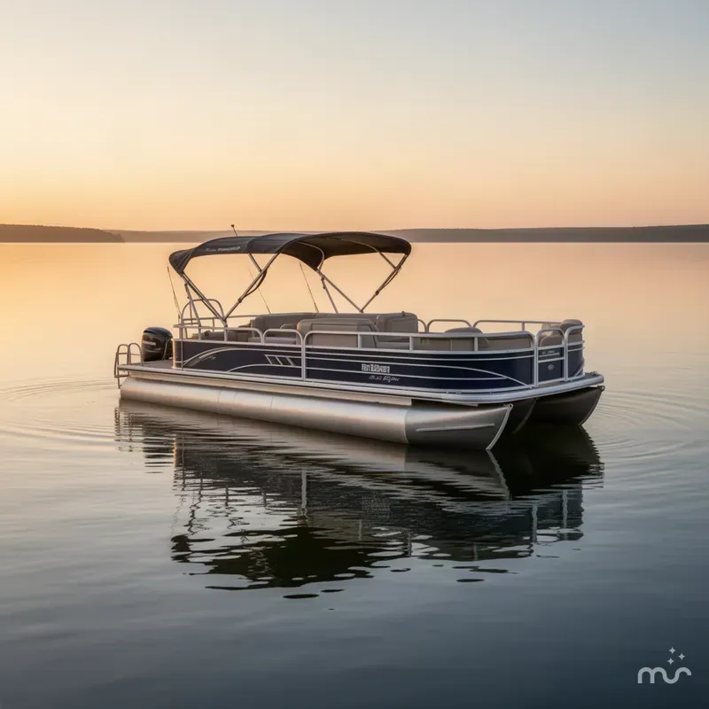 Slide: The Image of Sun Tracker Fishin' Barge 22 DLX 2020 - 2