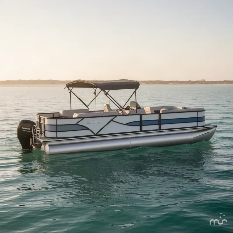 The Image of Bentley Pontoons Fish 240 4-Point 2027 - 0