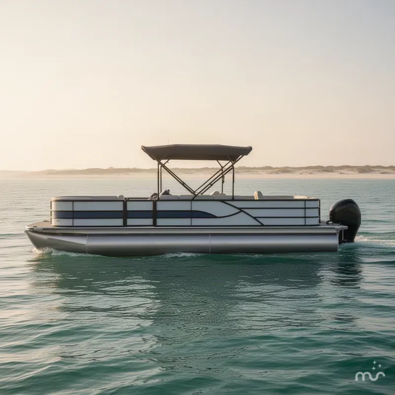 Slide: The Image of Bentley Pontoons Fish 240 4-Point 2027 - 1