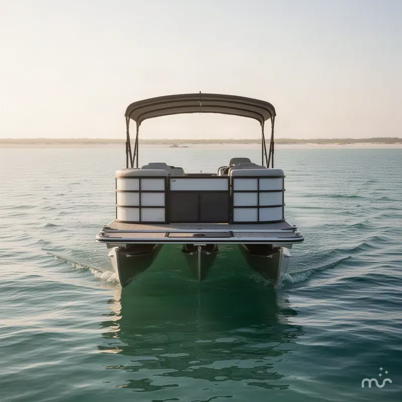 Slide: The Image of Bentley Pontoons Fish 240 4-Point 2027 - 3