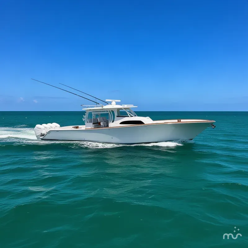 Slide: The Image of Front Runner 47 Center Console 2024 - 4