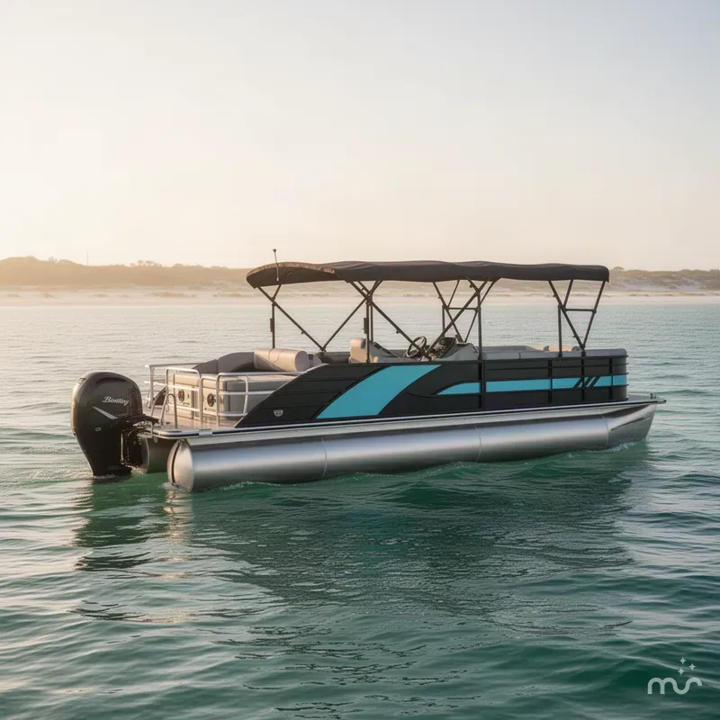 The Image of Bentley Pontoons Elite 253 Swingback Dual Captain Full Tritoon 2027 - 0