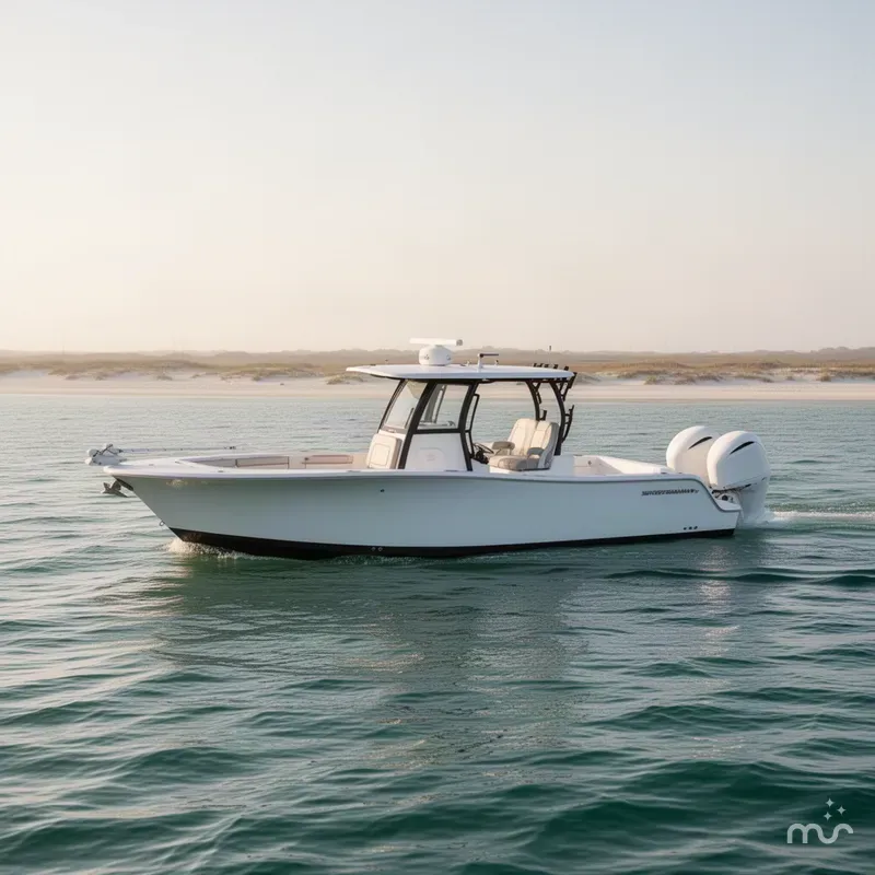 Slide: The Image of Sportsman Open 282TE Center Console 2023 - 2